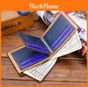 Men Money Pockets Credit Id Cards Holder Purse Stylish Synthetic Leather Wallet With Cash Compartment