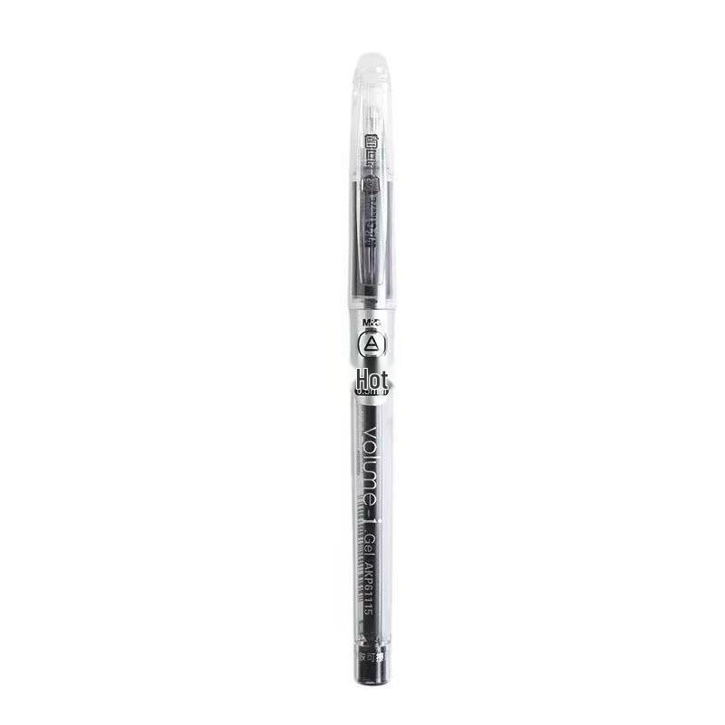 Chen&Guang AKP61115 Heat Erasable Gel Pen with 0.5 Bullet Tip - Crystal Blue & Black