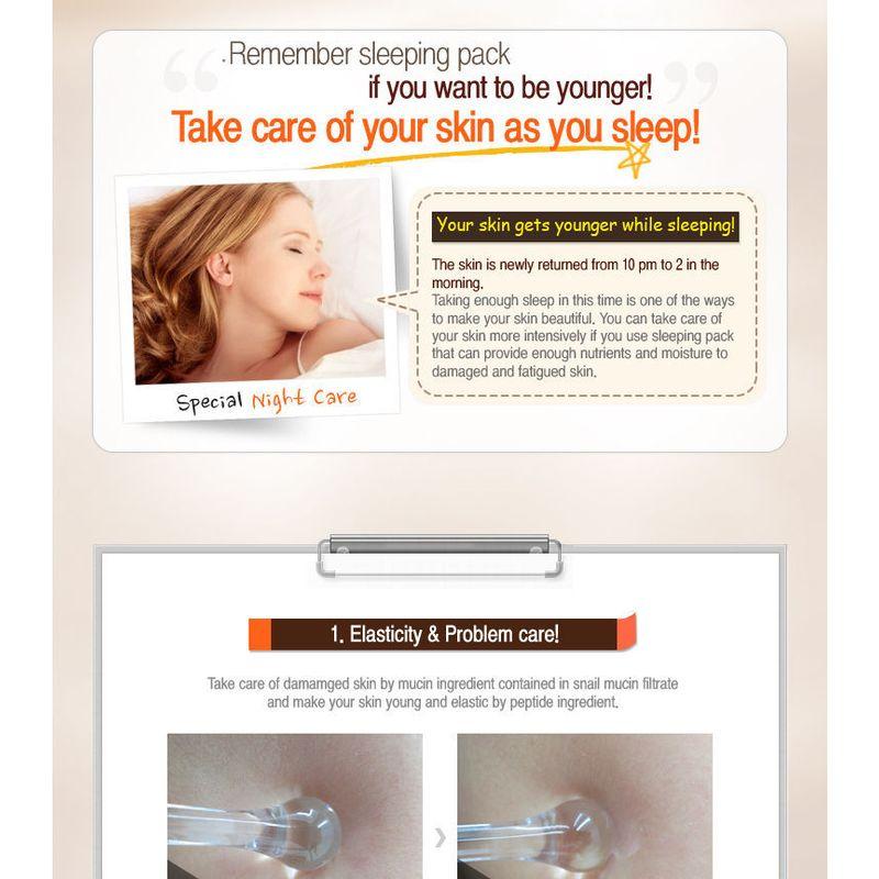 MIZON - Snail Wrinkle Care Sleeping Pack