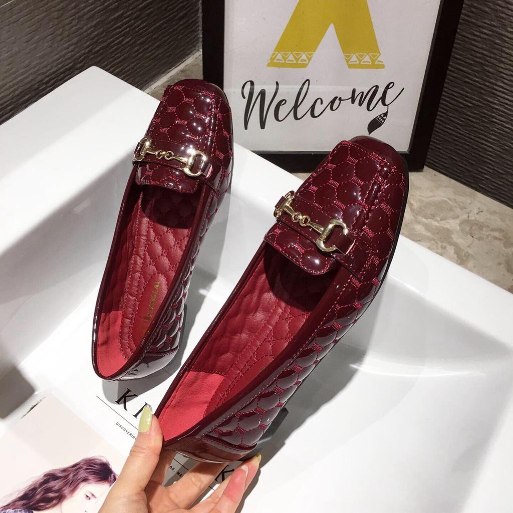 Fashion Flat Shoes for Women Spring and Autumn 2025 Square Toe Loafers Women's New Butterfly Bow Plus Size Shoe Ladies Zapatos De Mujer