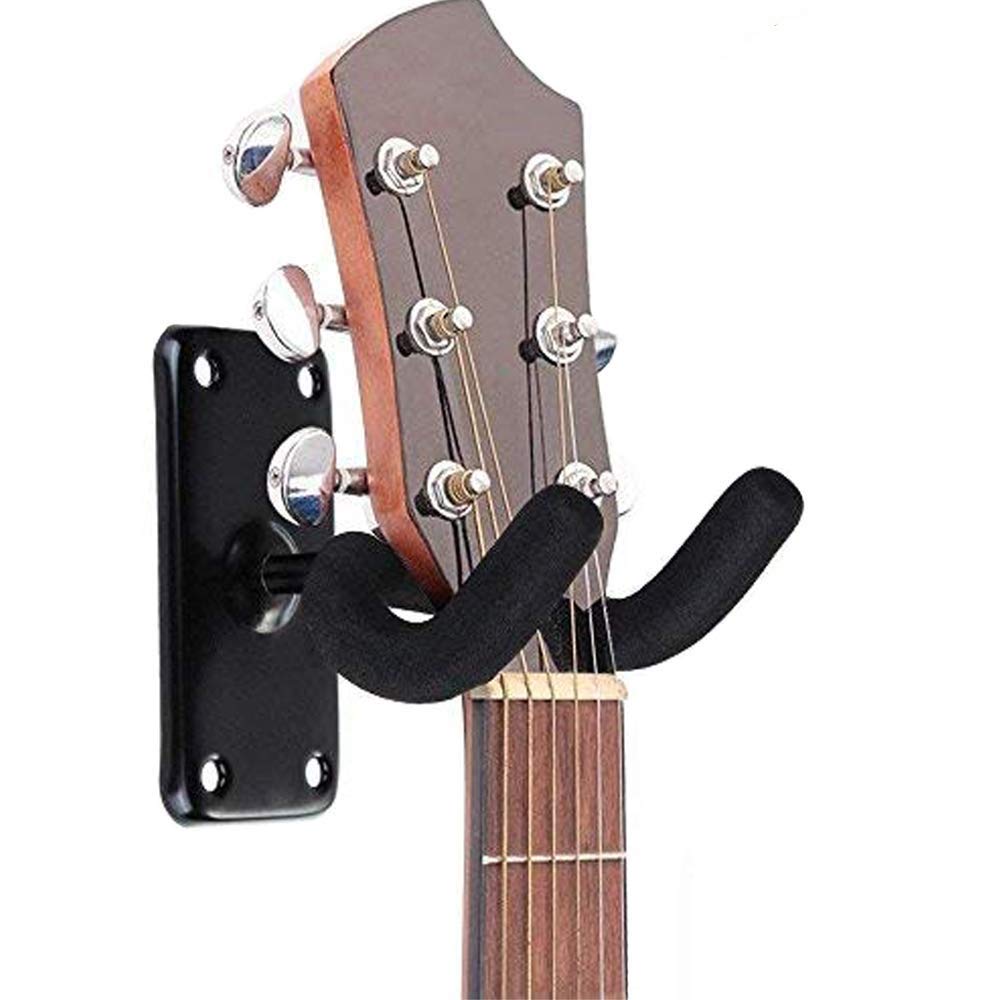 Set of 12 Guitar Hanger Hooks, High-Strength, Wall Mount, with Mounting Screws, Guitar Stand/Hanger/Holder
