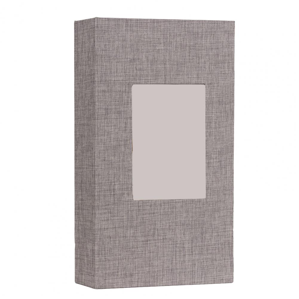 Fotoalbum 4x6 Mit 300 Fächern Leinen-Einband Bild-Scrapbook Mit Frontfenster Einsteck-Vertikales Fotoalbum Für Urlaub