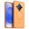 Solid Color Frosted TPU Phone Case for HONOR X9d,X9c Smart Decorative MagSafe‑Style Ring Print Cover