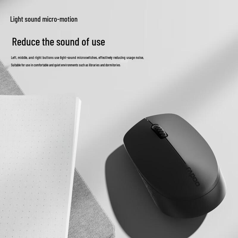 Rapoo 8100GT Multi-Mode Wireless Keyboard and Mouse Combo