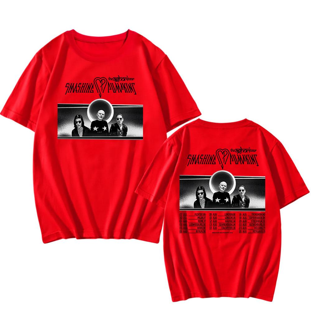 The Aghori Tour  2025 New Tshirts The Smashing Pumpkins Print T-shirt Alternative Rock Band Hip Hop T Shirt Cotton Mens Tees Top