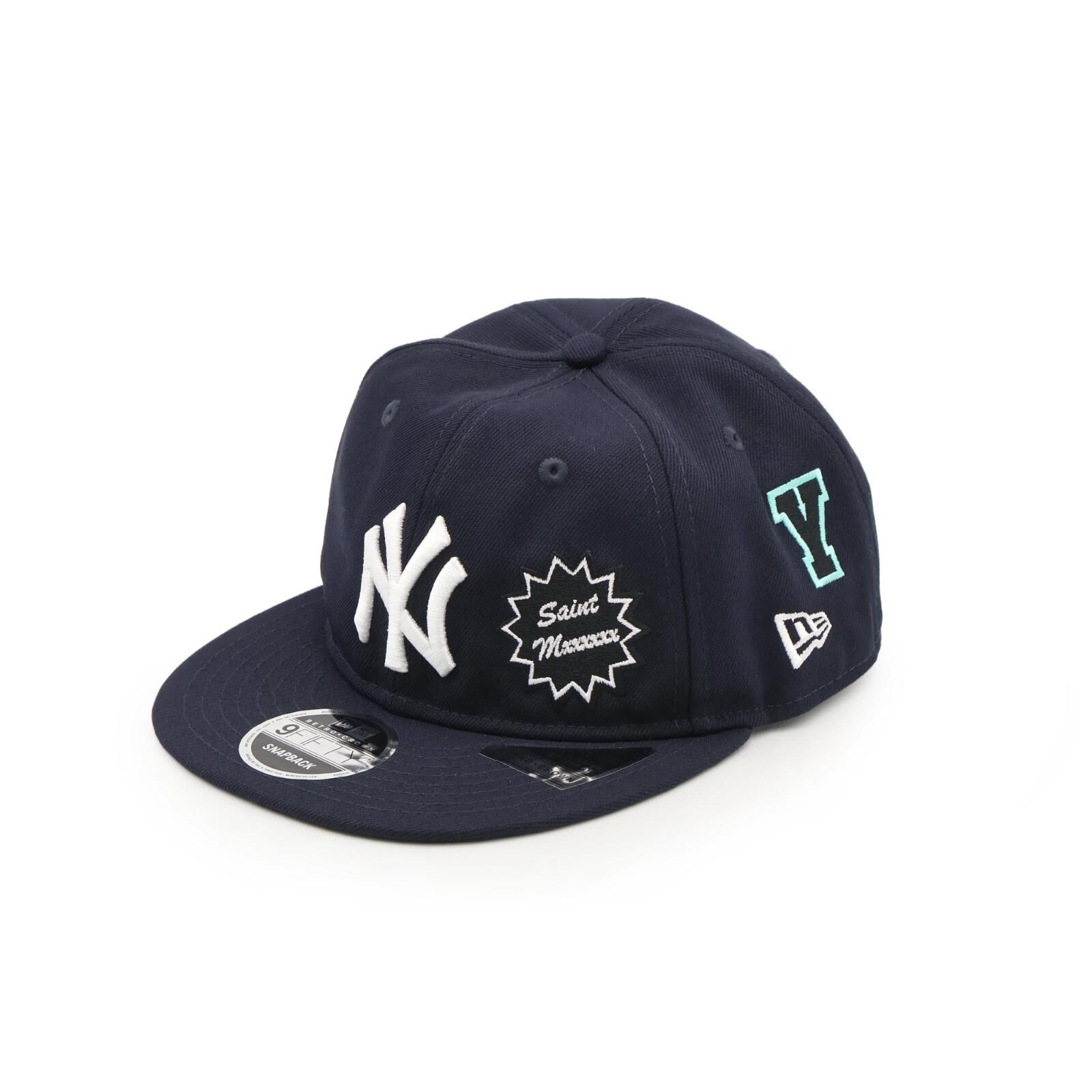 NEW ERA x SAINT Mxxxxxx x MLB Retro Crown 9Fifty New York Yankees Navy One-Size