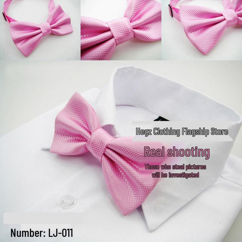 Men's & Women's Fashion Bow Ties - British & Korean Styles, Perfect for Weddings, Multiple Designs Available
