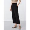 Annacoco Women's Summer Beaded Elastic Waist Casual Pants