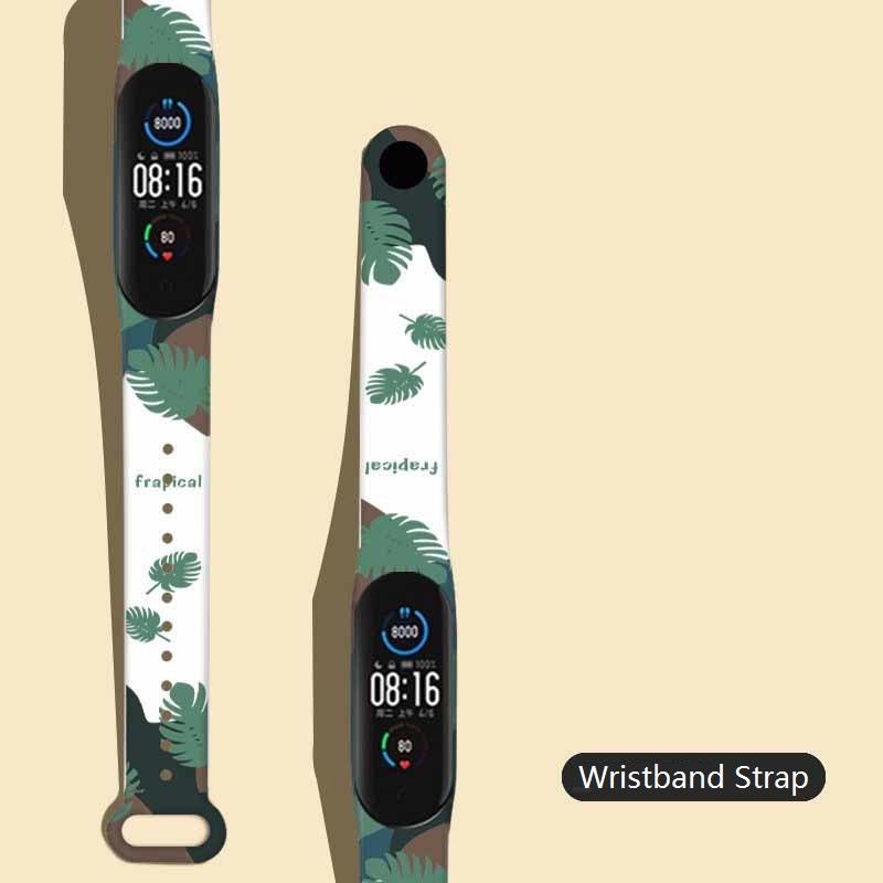 Barevné silikonové řemínky na hodinky Náhradní řemínek pro Mi Band 8 7 3 4 Měkký řemínek na náramku Příslušenství pro řemínek MI Band 5 6 7 NFC