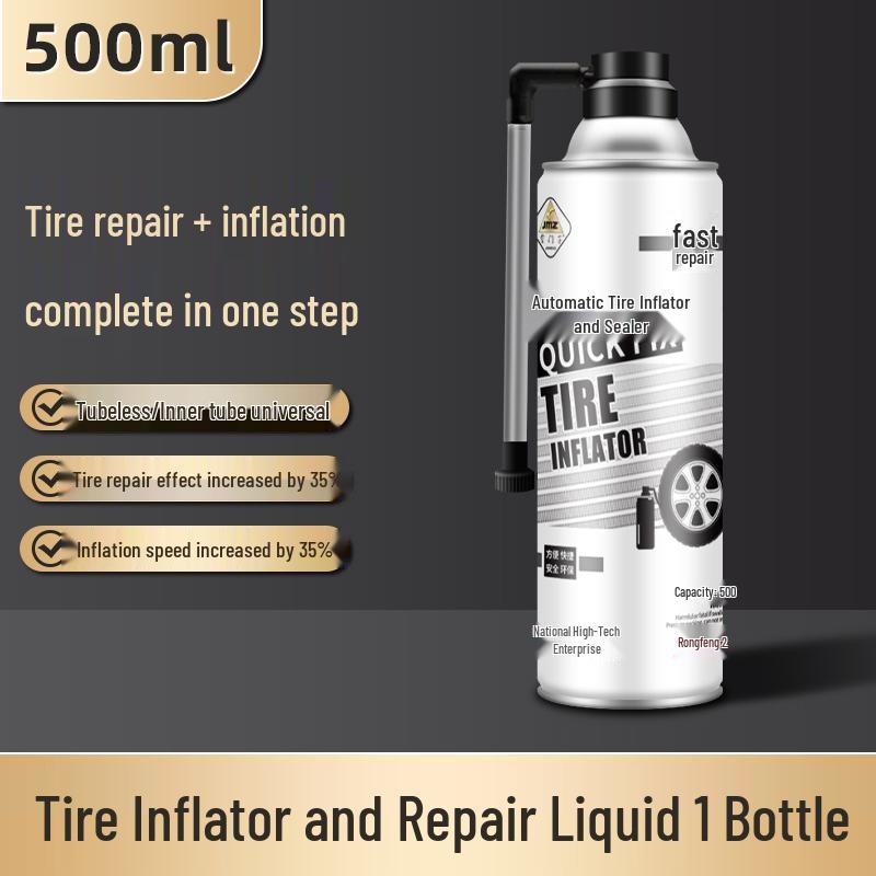 Electric Motorcycle & Bicycle Tire Repair and Inflation Kit