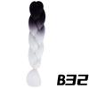 MISS WIG Synthetic Long Braid Ponytail Extension Straight Sleek Wrap Around Colorful Braid Hair Extensions Ponytail Natural Soft For Women Wear