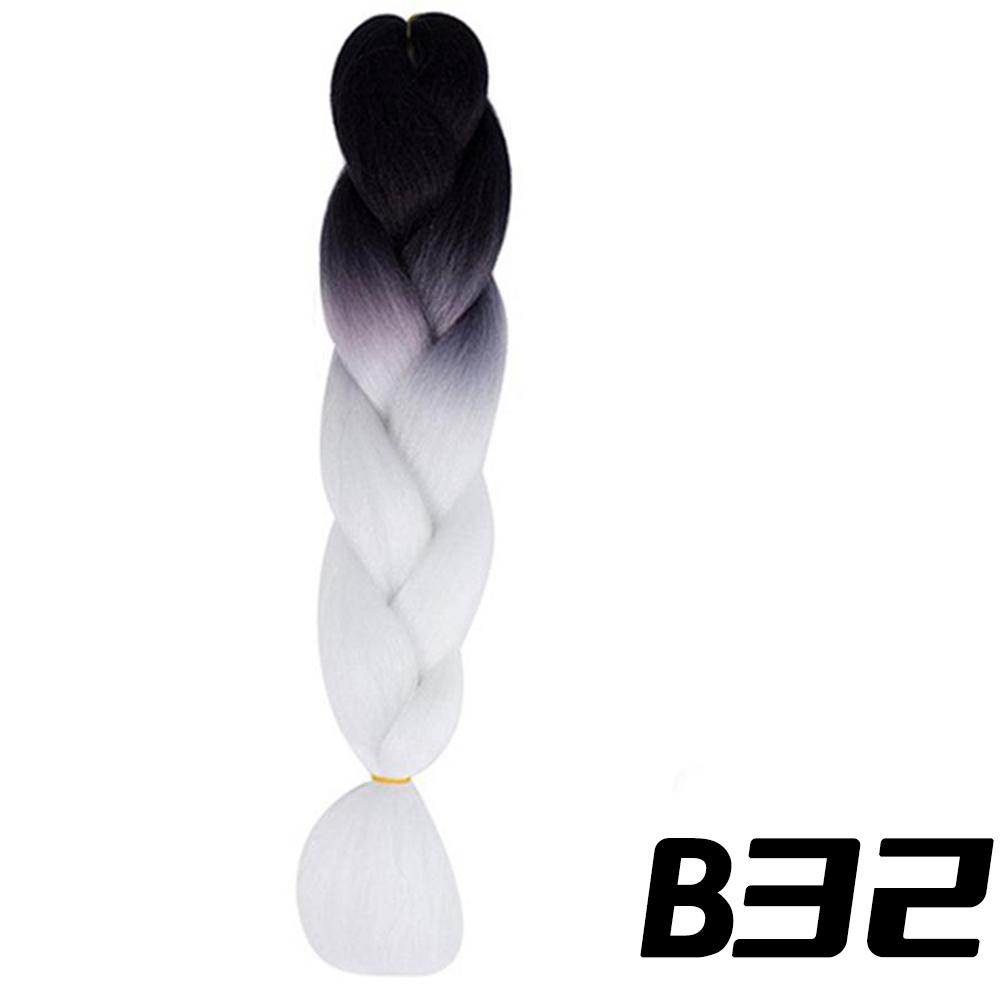 MISS WIG Synthetic Long Braid Ponytail Extension Straight Sleek Wrap Around Colorful Braid Hair Extensions Ponytail Natural Soft For Women Wear