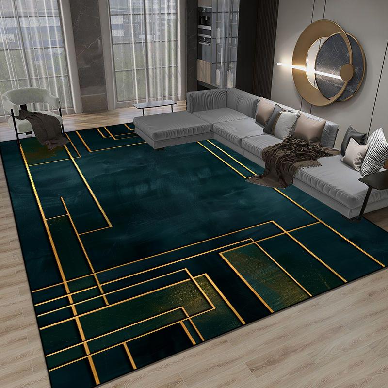 Modern Carpets for Living Room Nordic Light Luxury Bedroom Decoration Carpet Non-slip Sofa Coffee Table Floor Mats Washable Rug