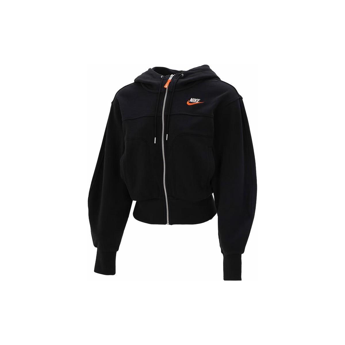 

New Nike Sportswear City Utility Women s Knit Hoodie Jacket Tops Black FB7212-010 S