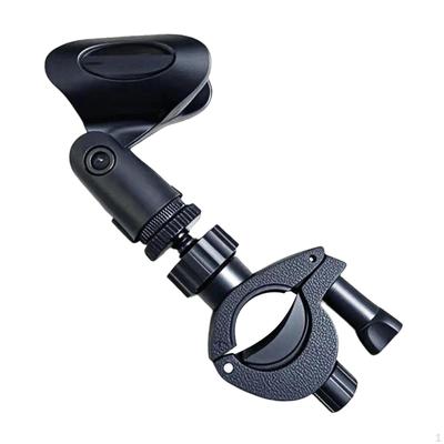 Support à pince réglable facile à installer porte-clip de micro support pour trombone podcasting trompette