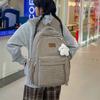Plaid Women's Travel Backpack Student Schoolbag