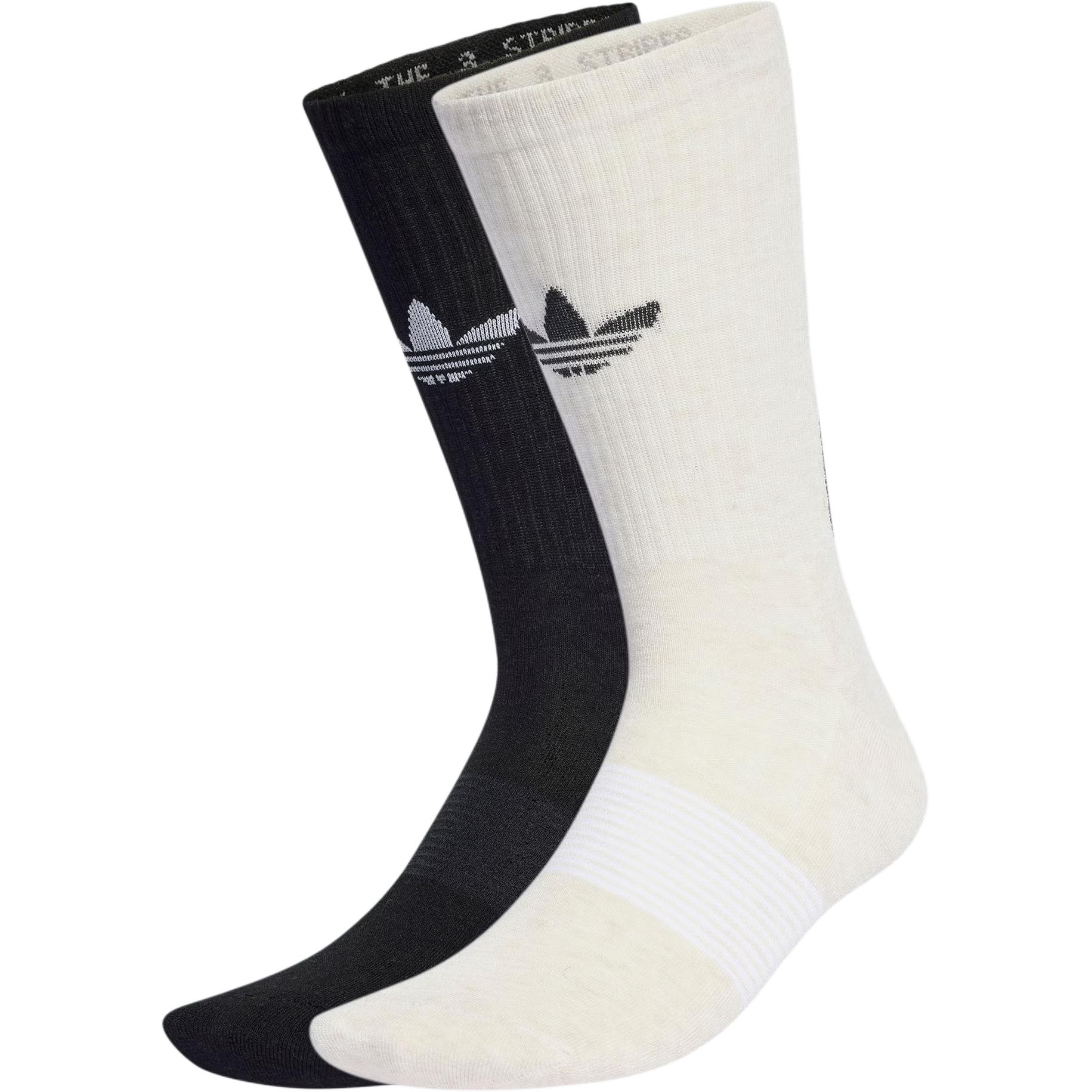 Adidas Originals TREFOIL PREMIUM CREW SOCKS Crew Socks Unisex 2 Pack IR5731 M