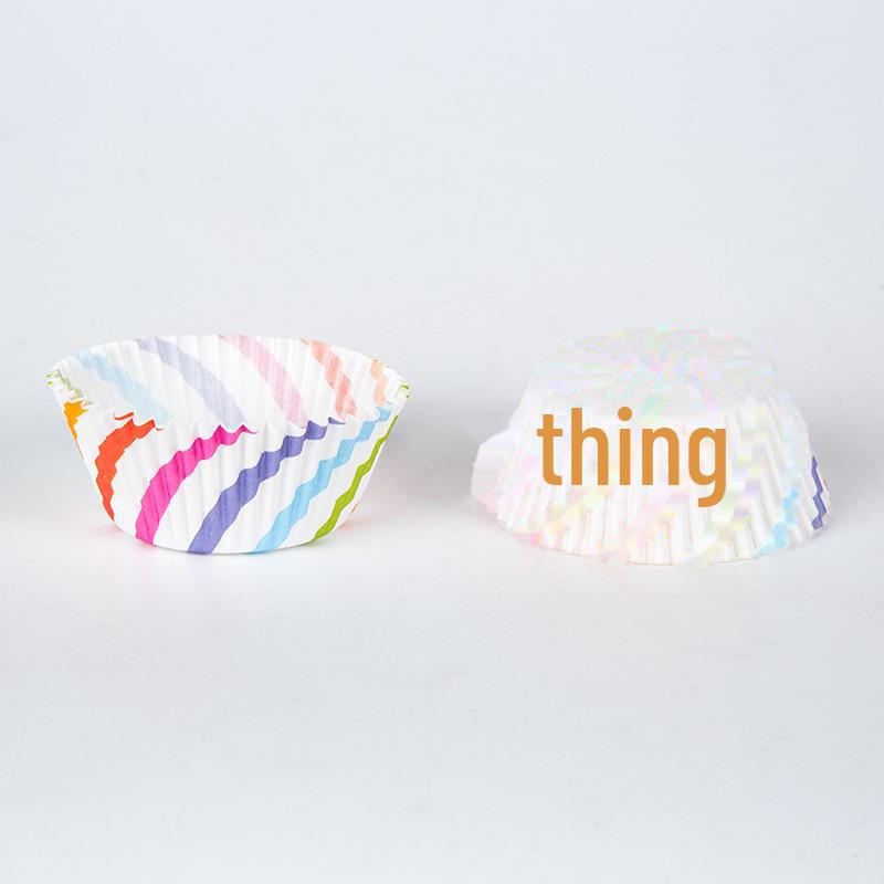 Snow Mei Niang Baking Paper Trays: Chocolate Muffin Cups & Cookie Bread Cups