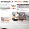 Colorsroom Carpet Extra Thick 200 X Approximately 3 Tatami Cushion Water Dust Odor Low Fluffy To the Compatible with Hot Same Thickness As Memory Foam