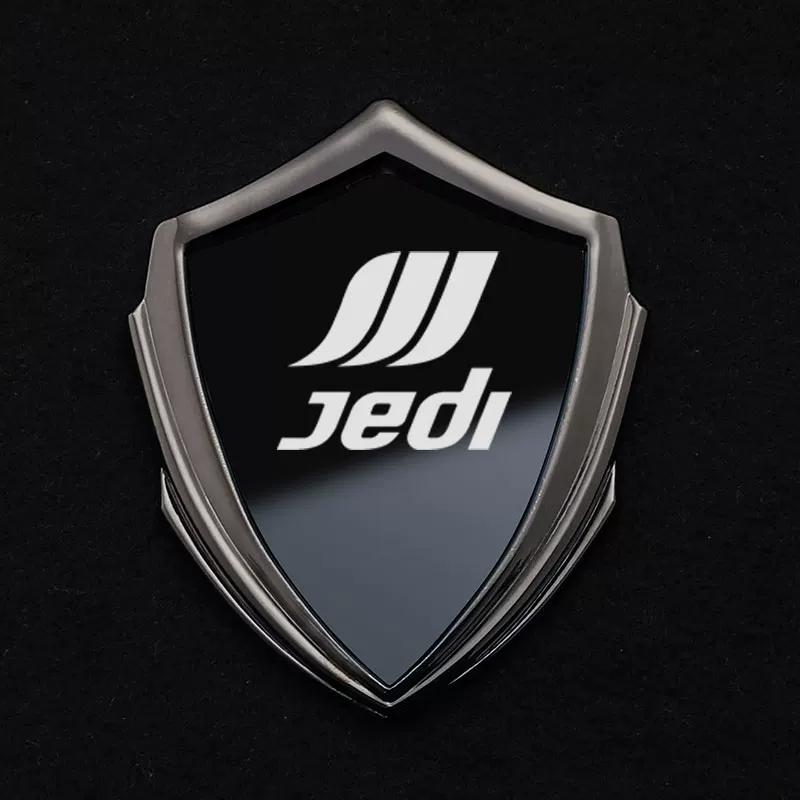 Jedi All-metal Sun-resistant and Non-fading Electric Motorcycle 3D Three-dimensional Car Sticker Modified Decorative Sticker Body Side Logo Badge