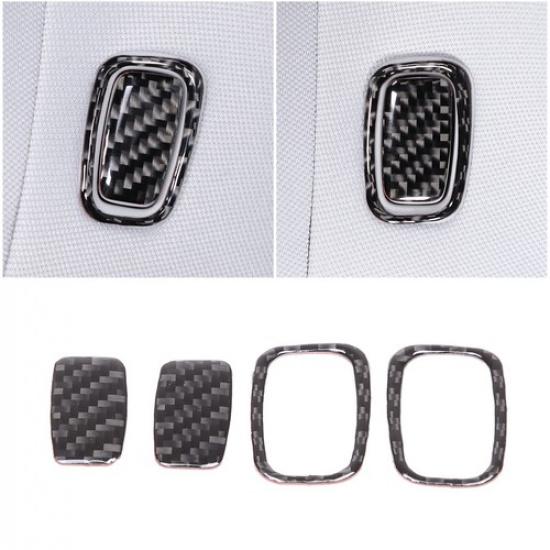 Carbon Fiber Interior Rear Roof Hook Cover For Tesla Model 3 Highland -24