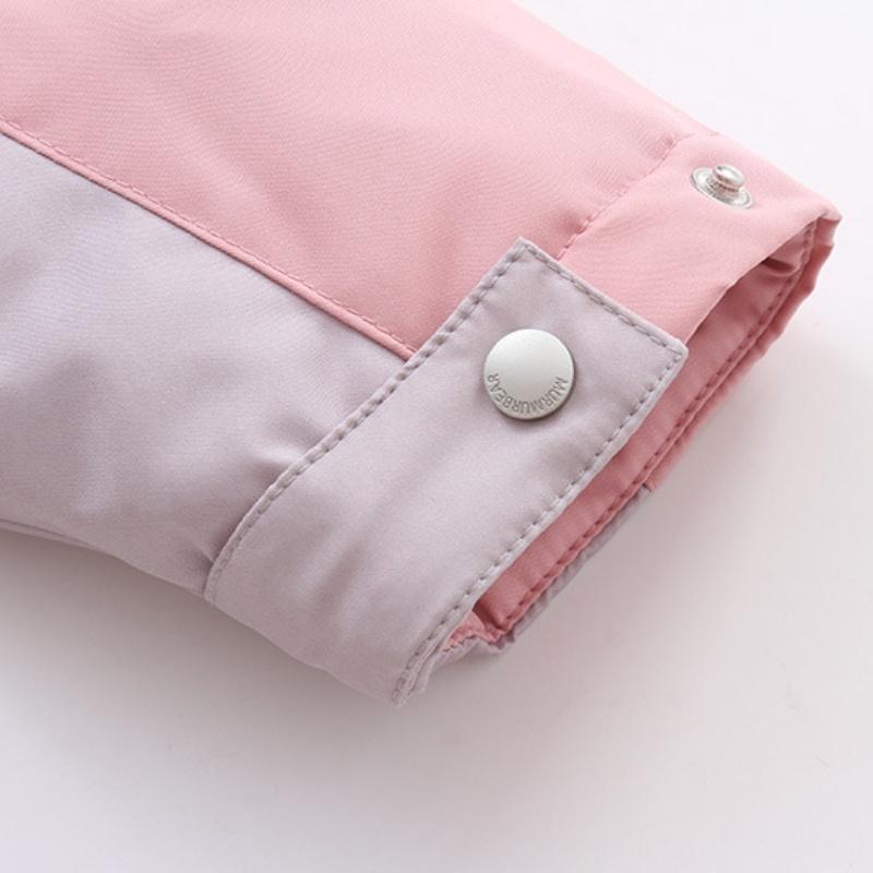 Children Winter Ski Suit Coat Thicken Baby Jumpsuit Warm Children Jacket Waterproof Hooded Kids Baby Clothes 1-5Years