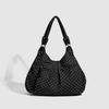 Bolsos de Mensajero Vintage de Moda Bolso Nuevo de Lunares Bolsos Tote de Gran Capacidad Estilo Coreano Bolsos Casuales Versátiles Cómodos