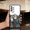 Alhaitham Genshin Impact Soft Silicone Black Cover Phone Case For Samsung Galaxy A73,A72,A71,A70,A53,A52,A51