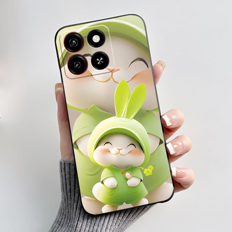 For ZTE Blade A35 Case Cute Cool Fashion Silicone Soft TPU Cover For ZTE Blade A55 Cases Blade A35 Back Cover Shockproof Bumper