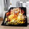 Fashion Art Print Comics D-Dragons B-Balls Blanket Bedroom Sofa Bed Sheet Outdoor Car Travel Hotel Portable Plush Cover Blanket
