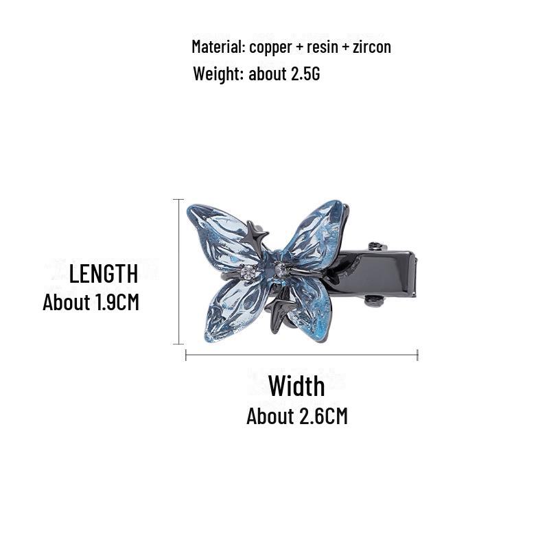 

Серьги из серебра 925 пробы «Корейская голубая бабочка»: «Трендовая мода 2024 года для женщин»