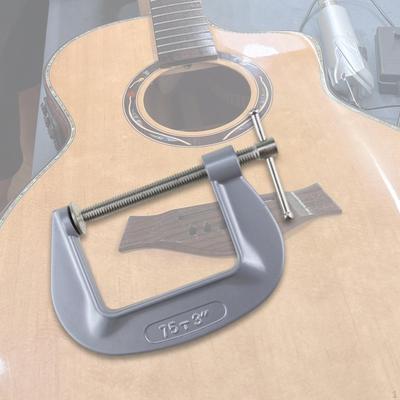 Gitarrenbrücken-Klemme Vorrichtung Klemme und Verschleißfest Professionell Multifunktional DIY Einfach zu