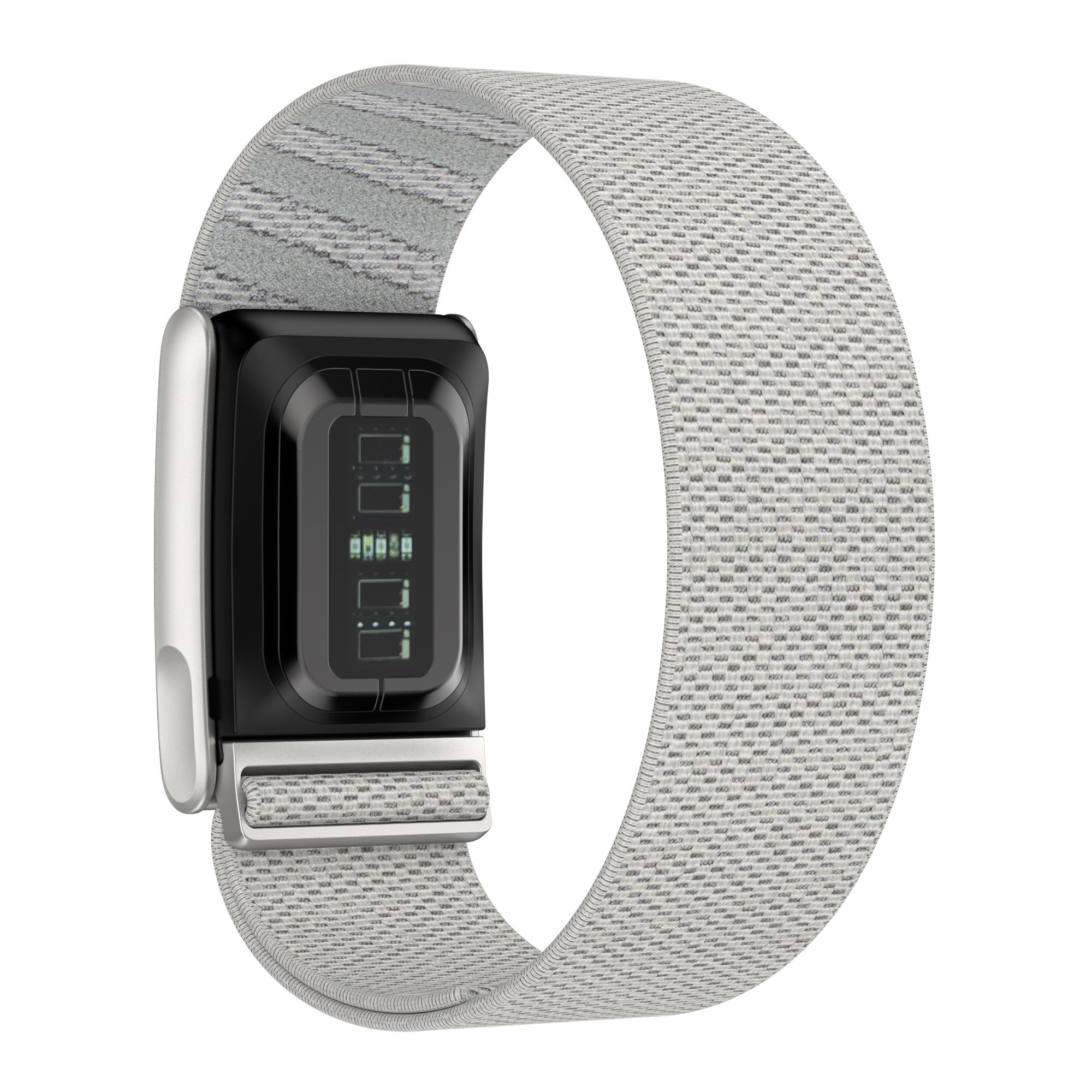 

For WHOOP 5.0 Watch Band Nylon Woven Elastic Replacement Strap Starlight