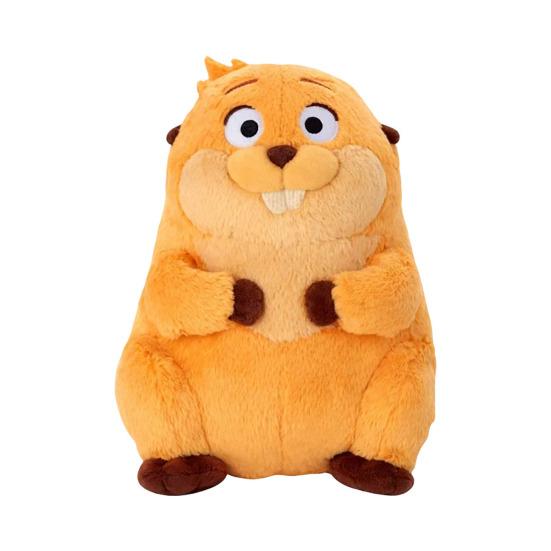Small Plush Soft Toy Cute Cartoon Beaver Doll Stuffed Animal Toy Birthday Gift for Kids Movie Fans Friends Family A