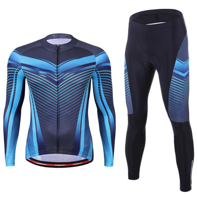 2026 Autumn Breathable  Long Sleeve Bicycle Sets Men Cycling Jersey with Pants Selling Autumn Winter Bike Clothing Racing Suit Pro Team Cycling Sets