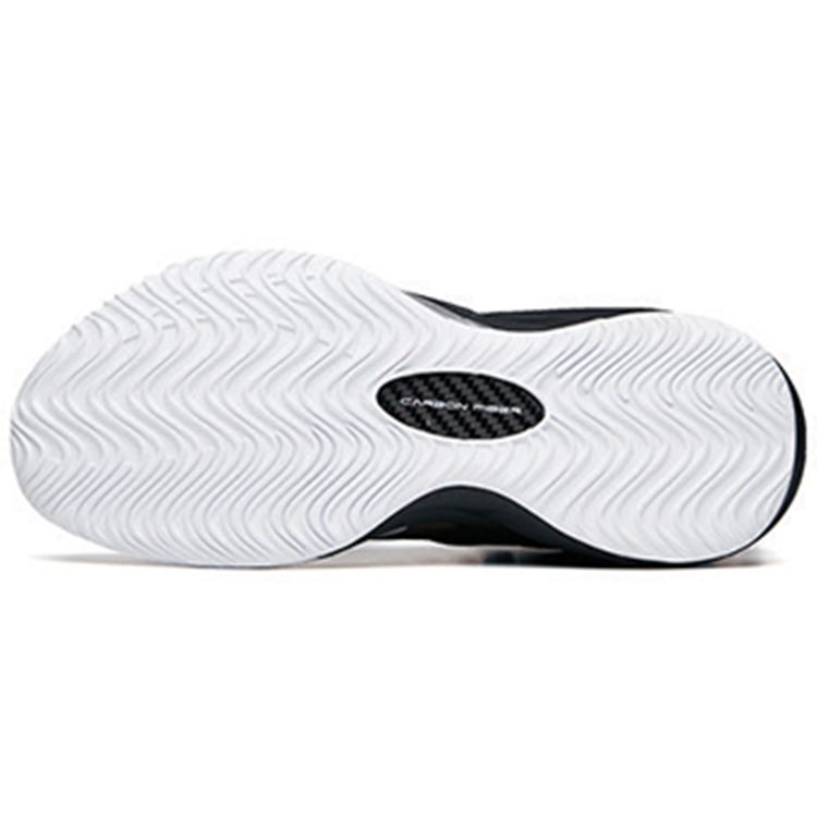 Anta Shock The Game 5 Crazy Tide Men Sneakers White Black 112131601-4