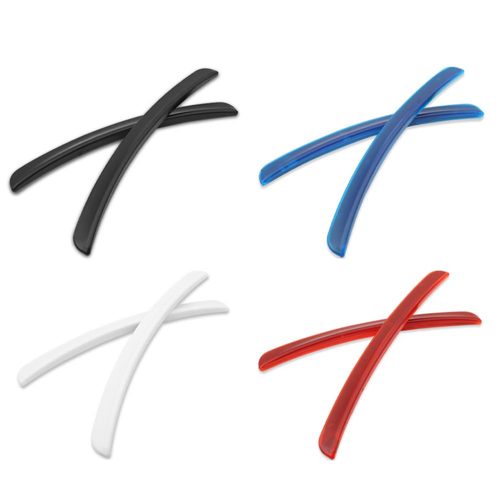 2Pc Universal Soft Car Fender Vents Protector Cover Car Wheel Arch Decoration Strips Car Stickers Anti Collision Car Accessories