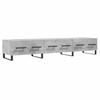VidaXL Meuble TV gris béton 150x36x30 cm bois d'ingénierie 829176