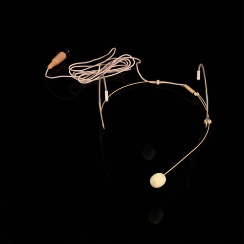 Mobestech Headset Microphone Wired Headphones Microphone Condenser Vocal for Voice Amplifier Color Head-Mounted Headset