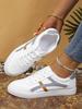 Foreign Trade Soft-soled Women's Shoes 2025 Spring New Sports and Leisure Shoes Women's Breathable and Versatile Shoes Little White Shoes Forrest Gump