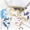 Unisex Cute Cartoon  Brooches Elegant Refined All-match Breastpin Birthday Xmas Gift