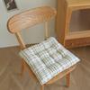 Grid Stripes Pattern Chair Cushion 40×40cm Dining Chair Cushion Sofa Cushion  Home Office