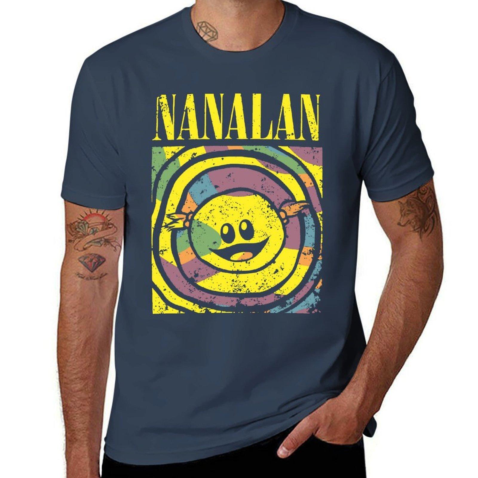 Retro Nanalan Wonderful Girl Tshirt Quick Dry Light Sports Tshirt S