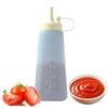 Transparent Condiment Squeeze Bottle Leakproof Design Silicone Split Bottle  Salad Dressing