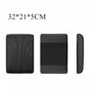 1x Black PU Leather Car Armrest Cushion Cover Memory Foam Center Console Box Pad