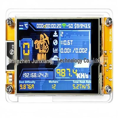 NMMiner V2: Low Power Lottery Machine with 980KH/s Speed & 2.8" Display, Unlimited Solo Mode