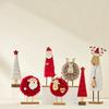 Mini Christmas Desktop Ornament Exquisite Portable Table Handiworks For Daily Use