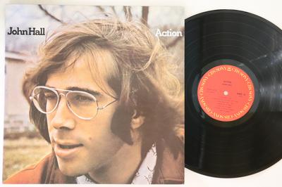 LP Record JOHN HALL  Action 20AP1975 CBS SONY 1970 Japan Rock Used