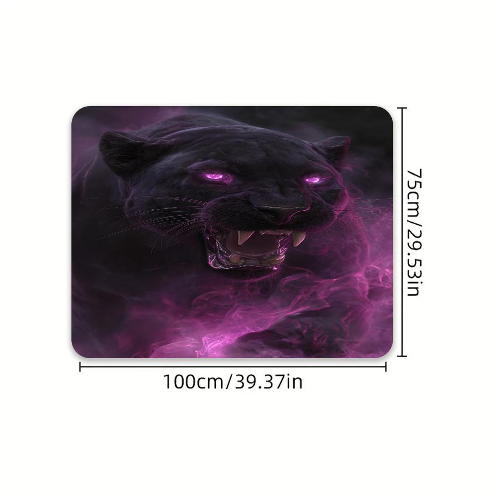 1Pcs Shadow Beast Roar Car Trunk Mat with Anti Slip Cargo Liner Waterproof Rear Storage Protector Floor Mat for SUV Sedan Vehicl