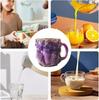 Mineralkristall-Kaffeetasse 2025 Neue mehrfarbige elegante Kristall-Weihnachtstassen Geschenk für Zuhause und Büro Küchenzubehör